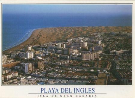 Playa del Inglés - Spanien - von oben Playa del Inglés - Spanien - von oben