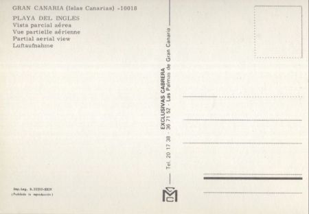 Playa del Inglés - Spanien - vista parcial aerea