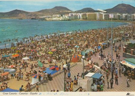 Las Palmas - Playa de las Canteras - Spanien - Strand Las Palmas - Playa de las Canteras - Spanien - Strand