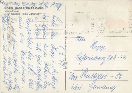 Maspalomas - Spanien - Hotel Maspalomas Oasis