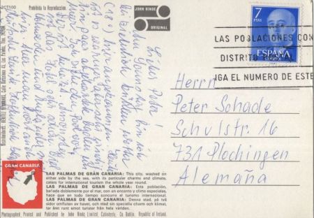 Las Palmas - Spanien - von oben Las Palmas - Spanien - von oben