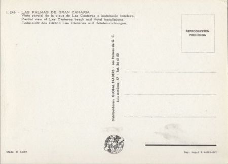 Las Palmas - Spanien - vista parcial Las Palmas - Spanien - vista parcial