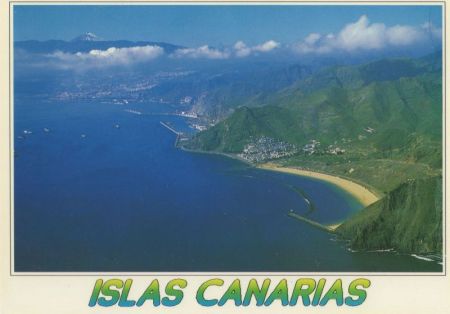 San Andres, Las Teresitas - Spanien - vista aerea San Andres, Las Teresitas - Spanien - vista aerea
