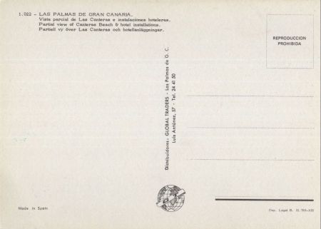 Las Palmas - Spanien - vista parcial Las Palmas - Spanien - vista parcial