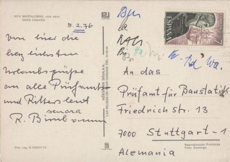 Maspalomas - Spanien - visat aerea