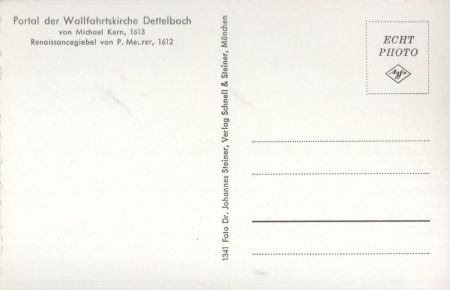 Dettelbach - Portal der Wallfahrtskirche