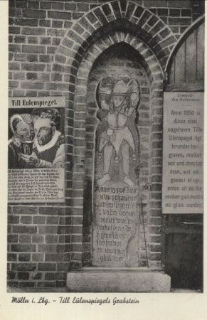 Mölln - Till Eulenspiegels Grabstein Mölln - Till Eulenspiegels Grabstein