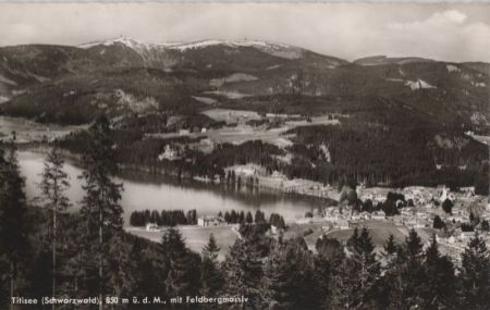 Titisee - mit Feldbergmassiv Titisee - mit Feldbergmassiv