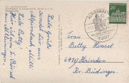 Alpirsbach - Klosterkirche