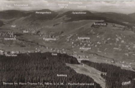 Bernau - von oben Bernau - von oben