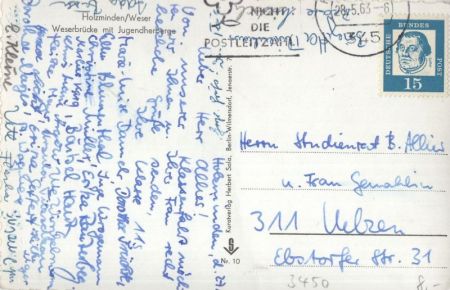 Holzminden - Weserbrücke, Jugendherberge