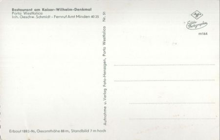 Porta Westfalica - Kaiser-Wilhelm-Denkmal
