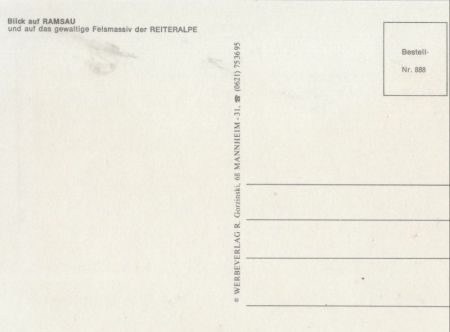 Ramsau - mit Reiteralpe