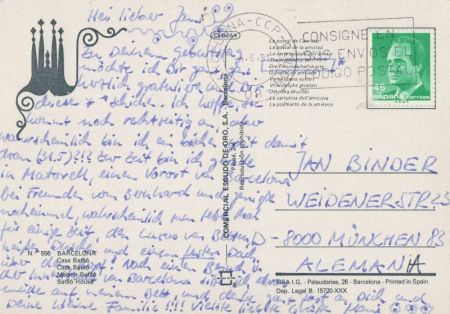 Barcelona - Spanien - Gaudi