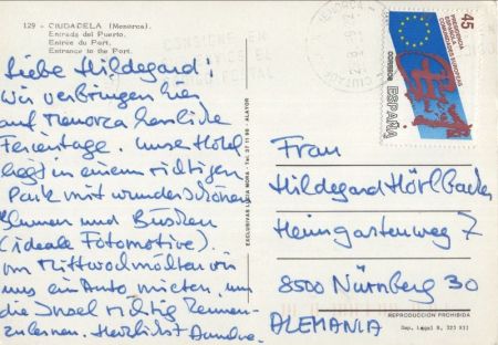 Menorca - Spanien - Ciuda Dela - Puerto