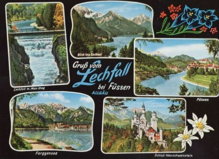 Füssen - mit Lechfall Füssen - mit Lechfall