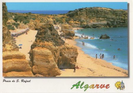 Algarve - Portugal - Praia de S. Rafael Algarve - Portugal - Praia de S. Rafael