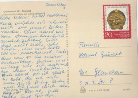 Dahlen-Ochsensaal - Konsum-Gaststätte Dahlen-Ochsensaal - Konsum-Gaststätte