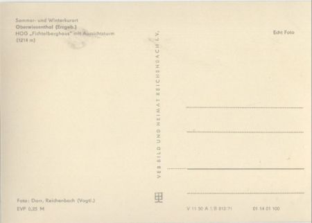 Oberwiesenthal - Fichtelberghaus