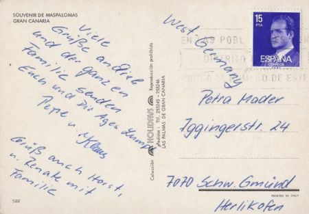 Maspalomas - Spanien - Souvenir