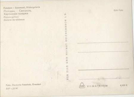 Potsdam, Sanssouci - Bildergalerie