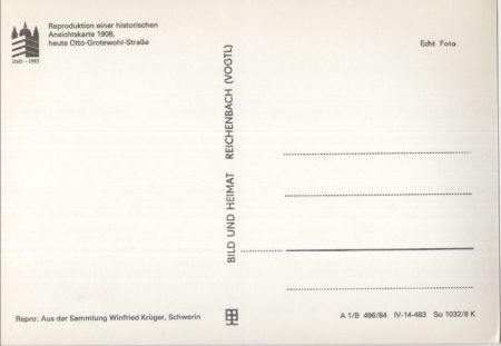 Schwerin - [REPRINT] Friedrich-Straße