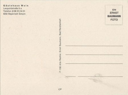 Bayerisch Gmain - Gästehaus Wein