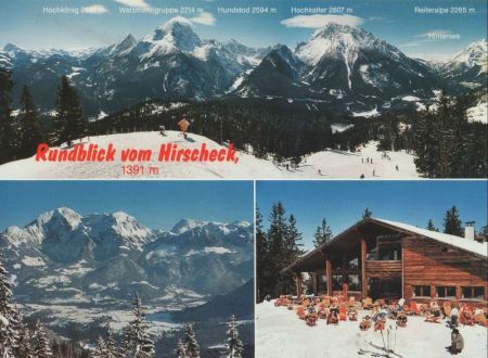 Ramsau - Rundblick vom Hirscheck Ramsau - Rundblick vom Hirscheck