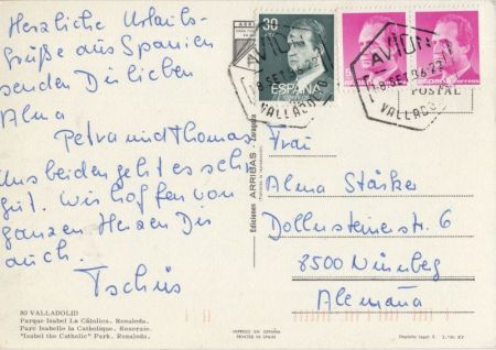 Valladolid - Spanien - Parque Isabel