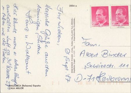 Cala Millor - Spanien - 4 Bilder