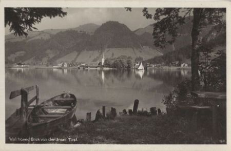 Walchsee - Österreich - Blick von der Insel Walchsee - Österreich - Blick von der Insel