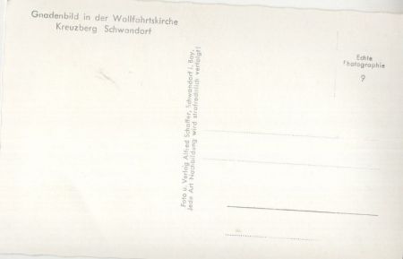 Schwandorf - Gnadenbild in Wallfahrtskirche