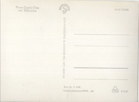 Pirna - Copitz mit elbbrücke