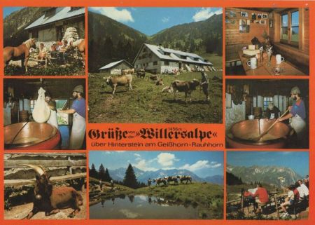 Bad Hindelang, Hinterstein - Willersalpe Bad Hindelang, Hinterstein - Willersalpe