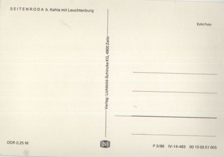 Seitenroda - mit Leuchtenberg Seitenroda - mit Leuchtenberg