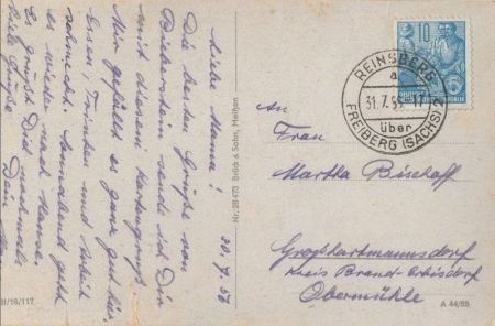 Reinsberg bei Freiberg - Schloss Bieberstein