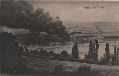 Pagny-sur-Moselle - Frankreich - es brennt Pagny-sur-Moselle - Frankreich - es brennt