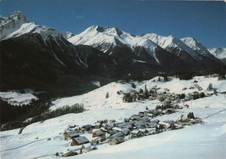 Ftan - Schweiz - Winterbild Ftan - Schweiz - Winterbild