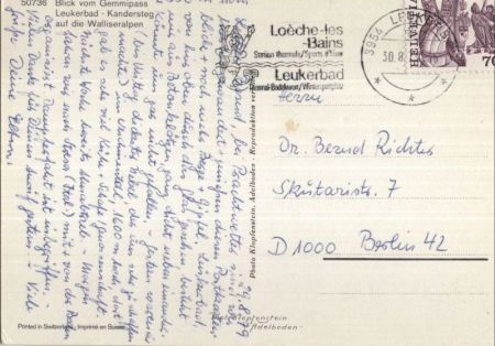 Gemmipass - Schweiz - Ausblicke