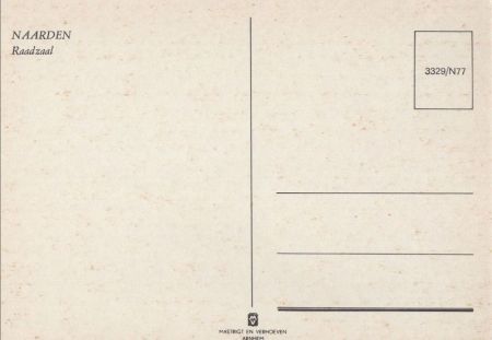 Naarden - Niederlande - Raadzaal