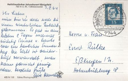 Königsfeld - Schwarzwald Königsfeld - Schwarzwald