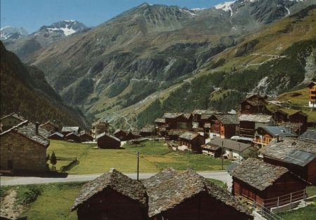 Wallis - Schweiz - Village de la Forcla Wallis - Schweiz - Village de la Forcla