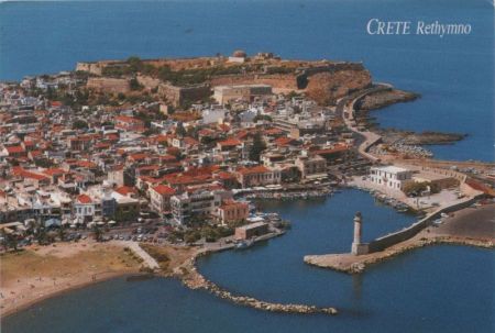 Rethymnon - Griechenland - aus der Luft Rethymnon - Griechenland - aus der Luft