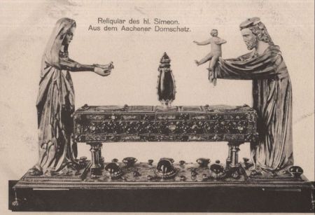 Aachen - Domschatz, Reliqiar Simeon Aachen - Domschatz, Reliqiar Simeon