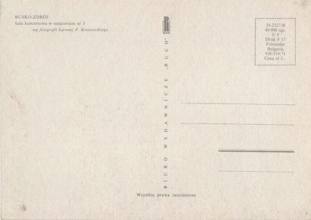 Busko-Zdroj - Polen - Saal