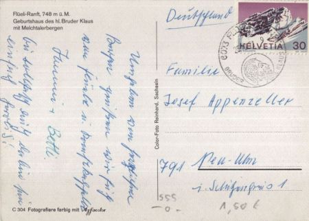 Sachseln, Flüeli-Ranft - Schweiz - Geburtshaus Bruder Klaus