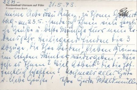 Utersum - Friesenhaus Bork