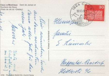Caux - Schweiz - Dent de Jaman
