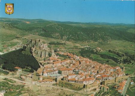Morella - Spanien - aus der Luft Morella - Spanien - aus der Luft