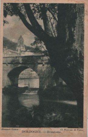 Brantome - Frankreich - Brücke Brantome - Frankreich - Brücke
